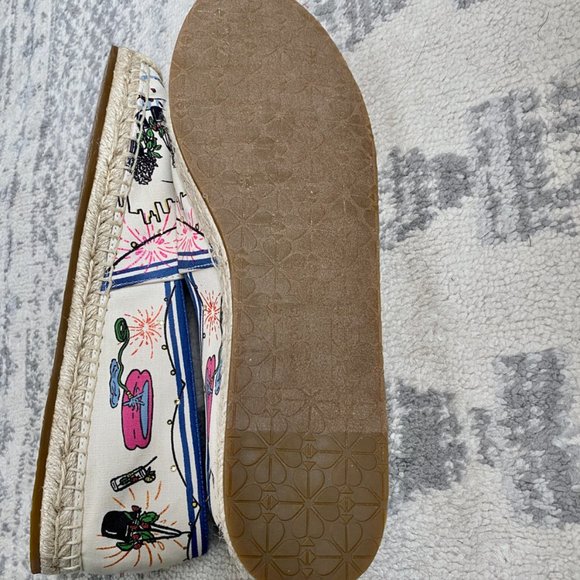 Kate Spade Rooftop Espadrilles Like New - Picture 11 of 13